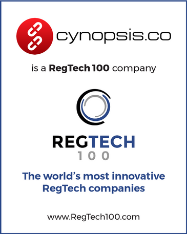 Cynopsis Solutions awarded RegTech 100 as one of world’s most innovative regulatory technology firms