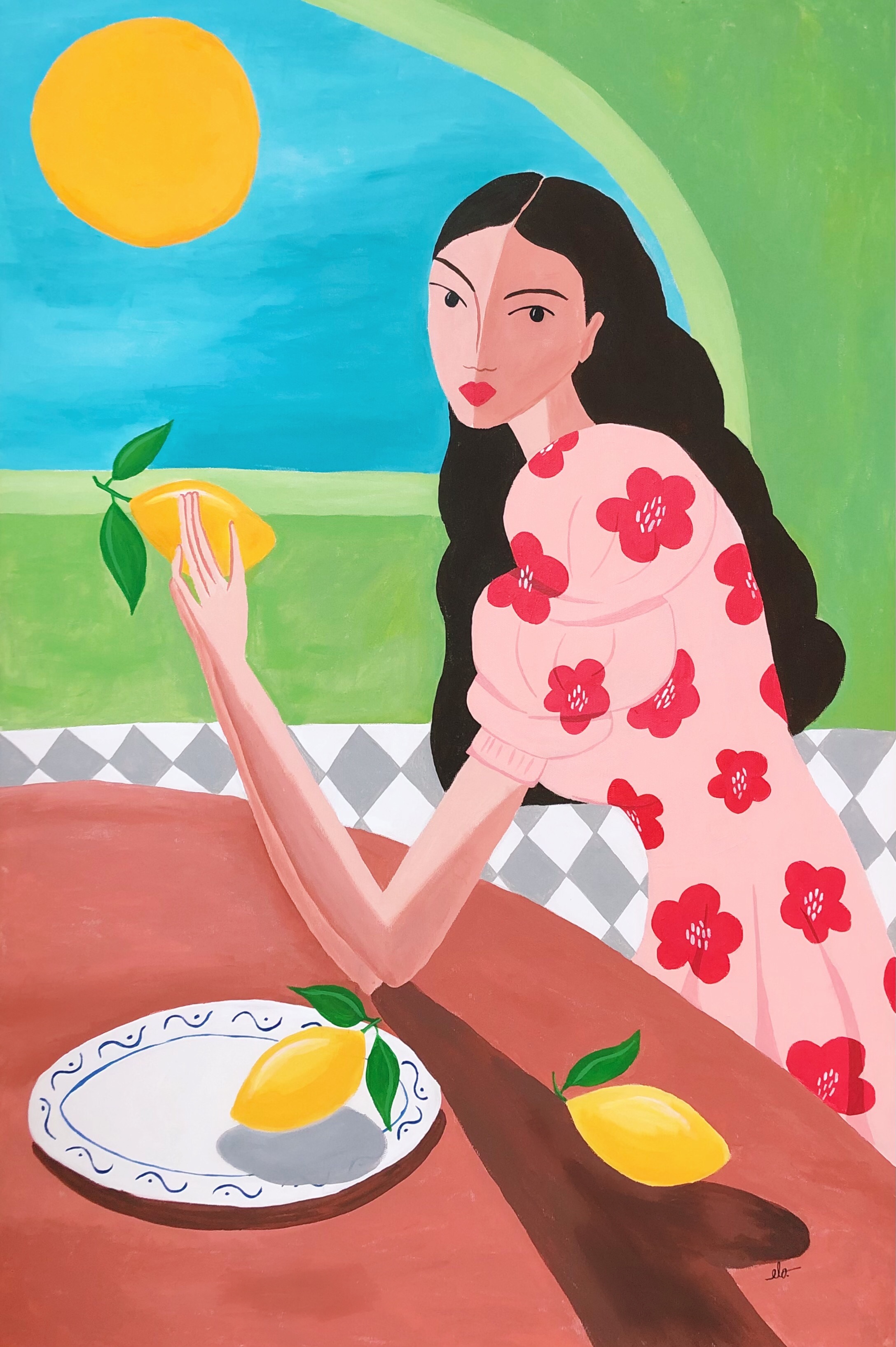 Femme Lumineuse No8 Canvas.JPG