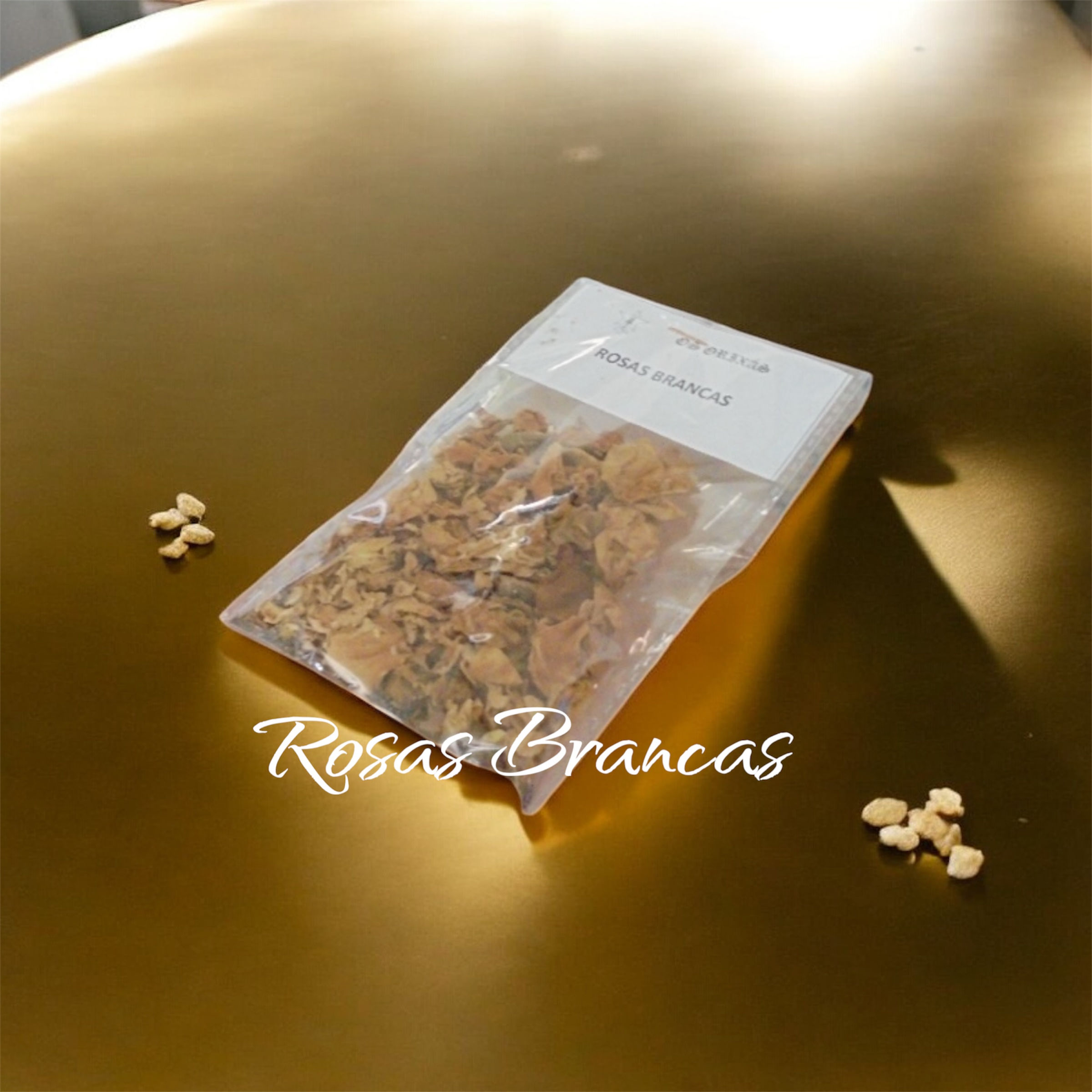 Cartela de Rosas Brancas