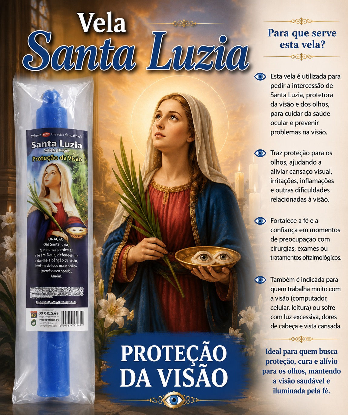 Vela Pagela Santa Luzia