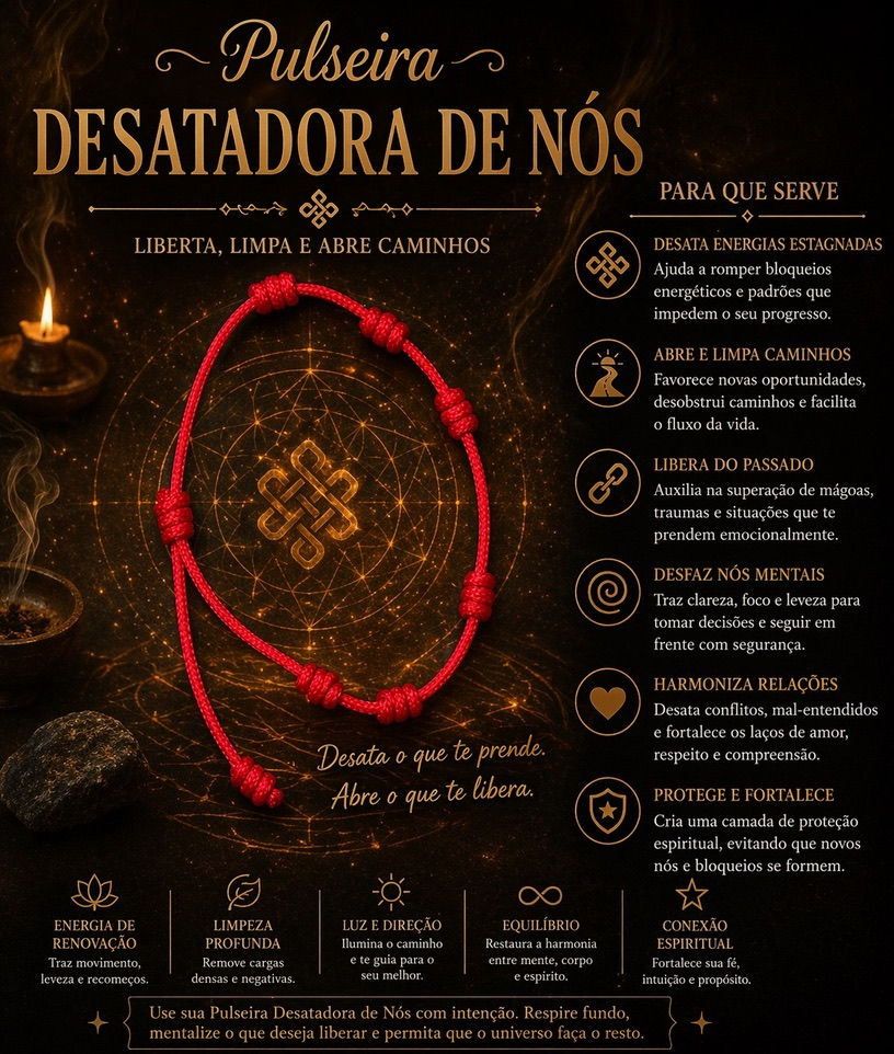 Pulseira Desatadora de Nós