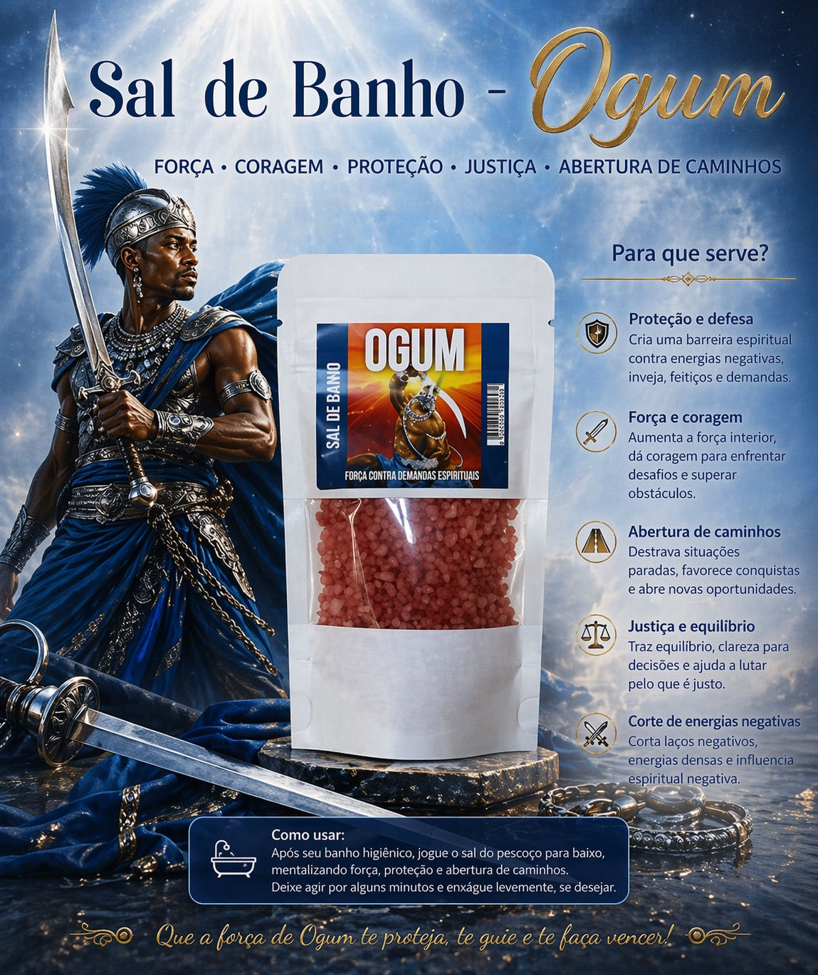 Sal de Banho - Ogum