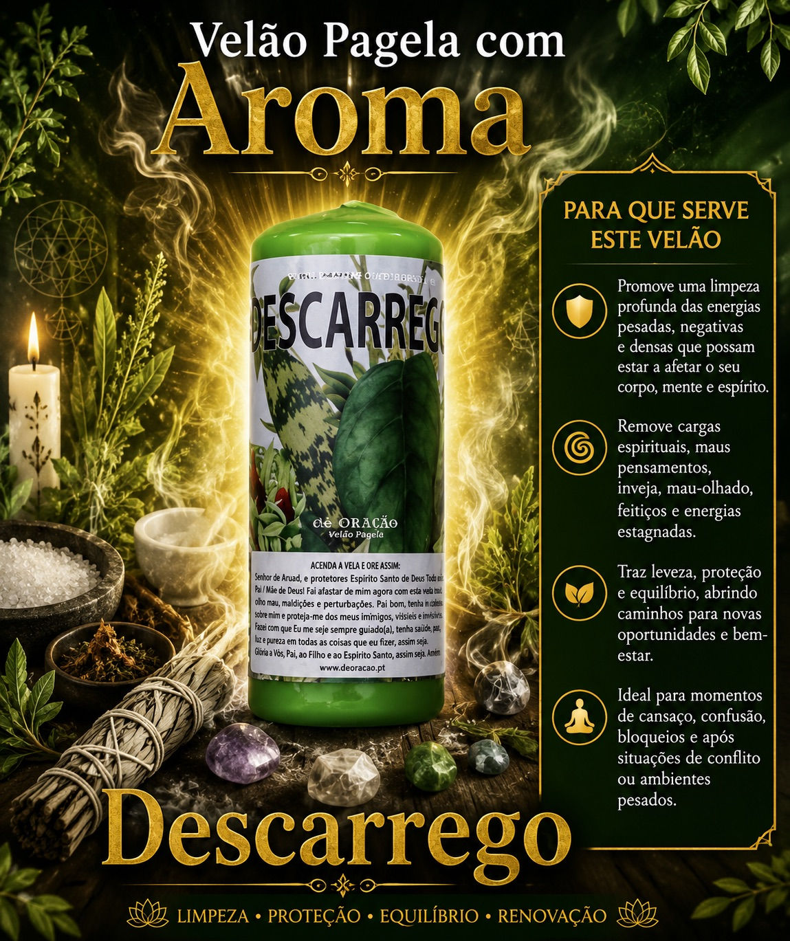 Velão Energia - Descarrego
