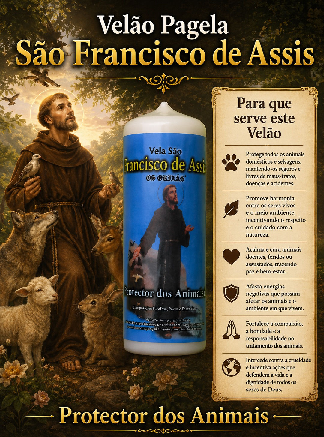Velão pagela S Francisco Assis