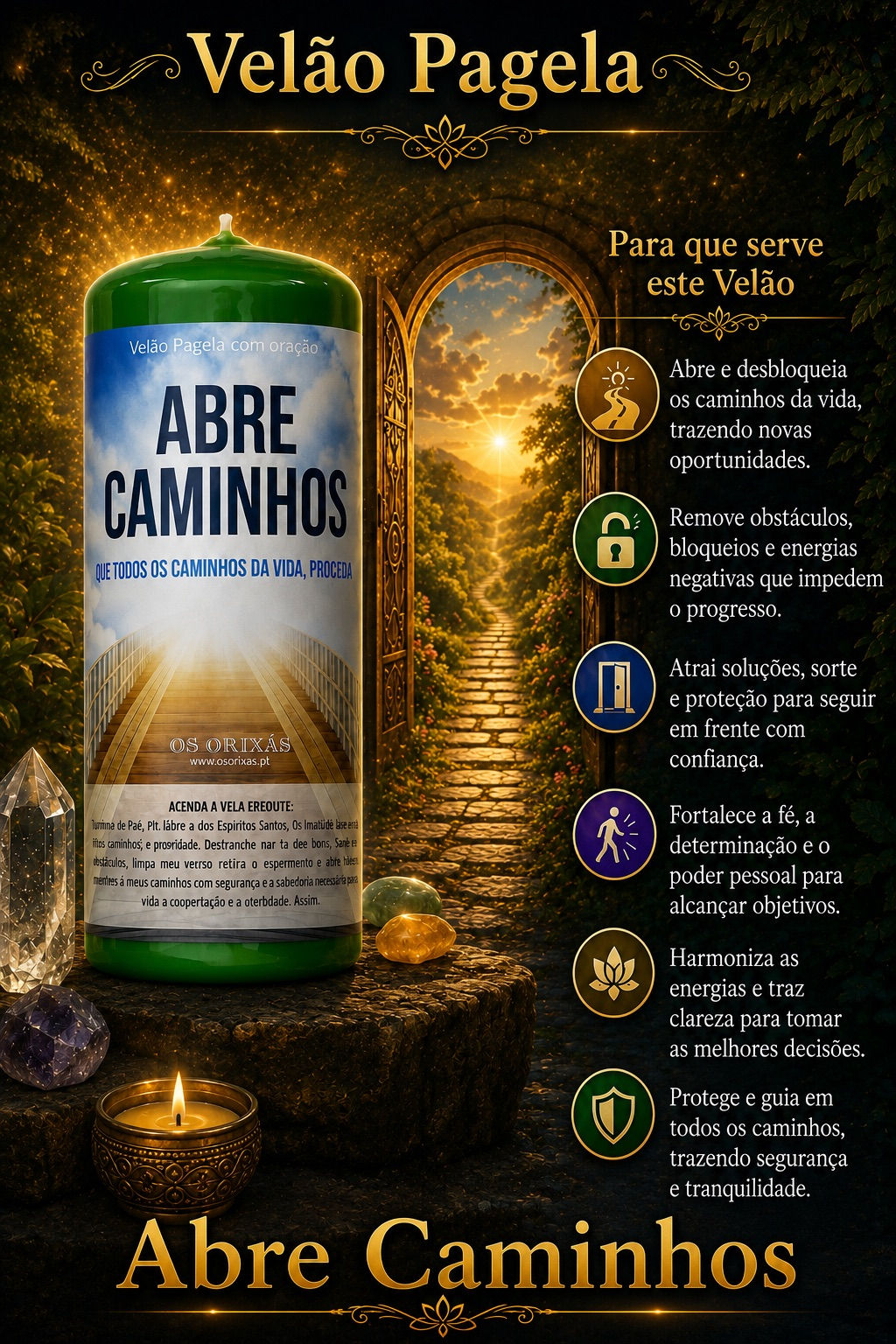 Velão Energia - Abre Caminhos