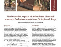 A Business Evaluation of the Sales and Distribution Model for Index-Based Livestock Insurance
