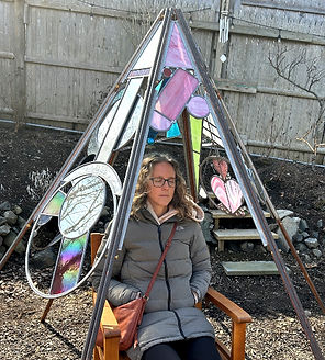 Marblehead Sculpture Pyramids come in 3, 4, or 6 sides. Easy to transport & assemble.