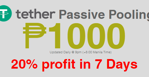 [Scam] Passive Tether Pooling