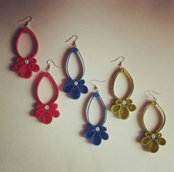 Quilled earrings