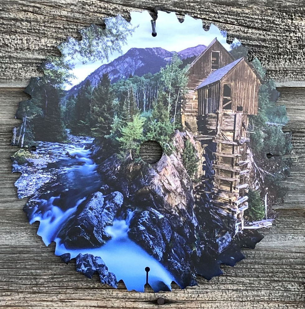 Thumbnail: Steel Saw Blade Print