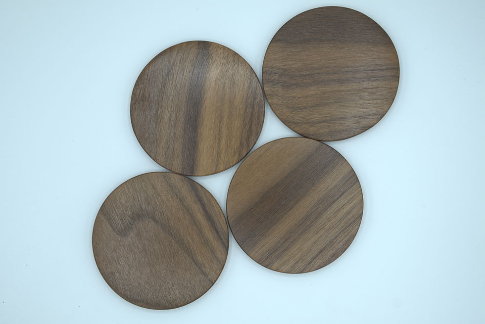 Thumbnail: Acacia Wood Round Coasters