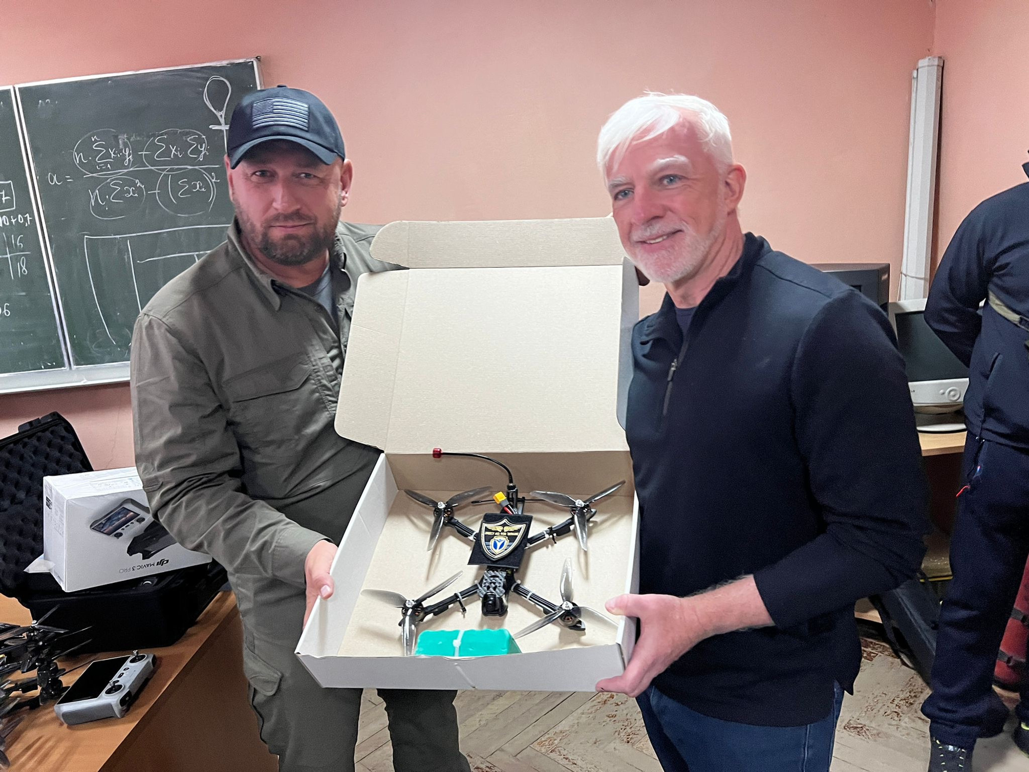 Drones for the "Veteran's Done School of Uzshhorod and Robert Brody's team