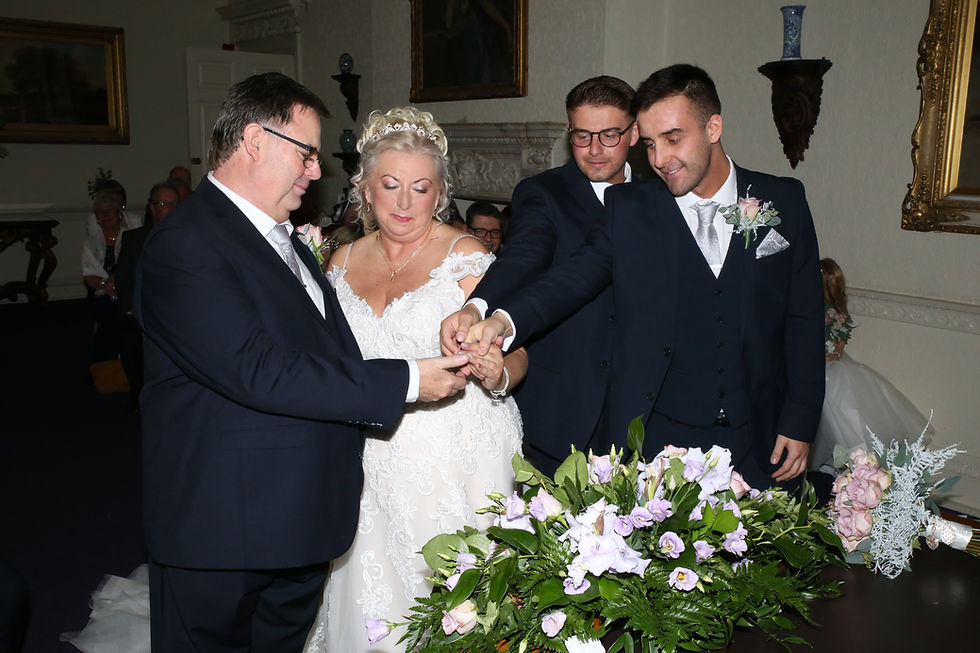 Wedding ceremony in Newcastle uon Tyne
