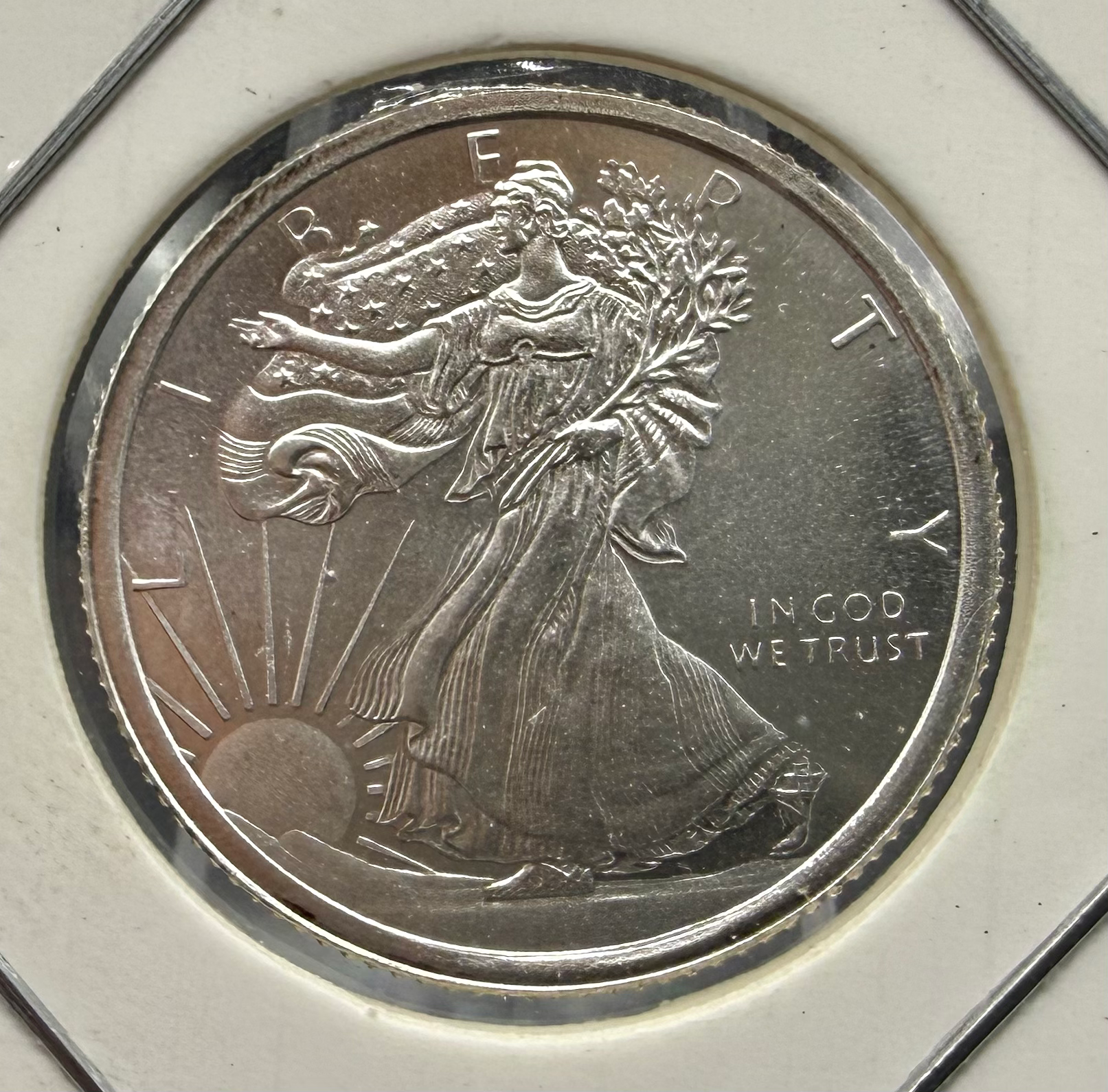 Golden State Mint 1/10 oz .999 Silver “Walking Liberty” Round – Rare in Australi