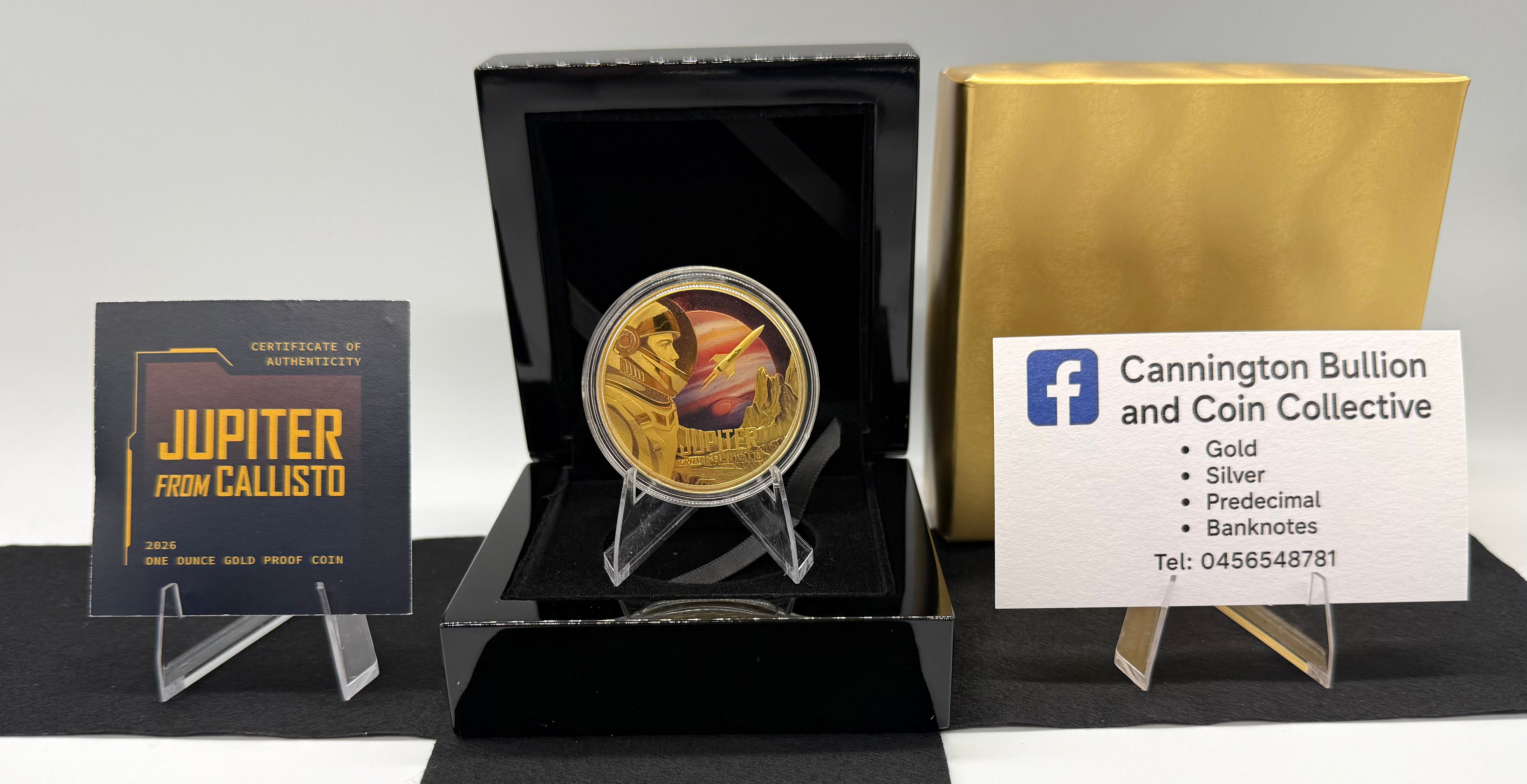 2026 Niue Jupiter From Callisto $100 Gold proof coin Perth Australia