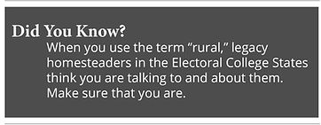 Envision the Rural North when you say rural