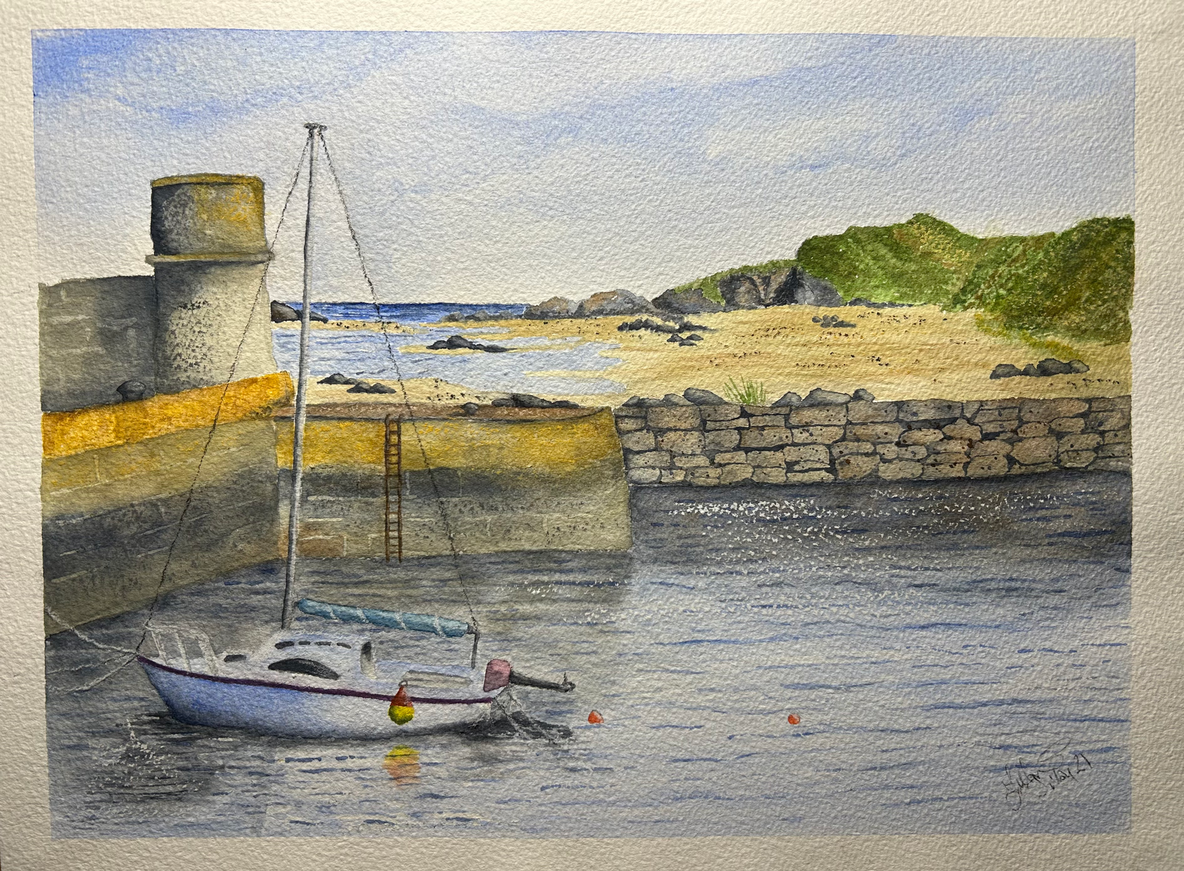 Dunure Harbour, Ayrshire, Scotland