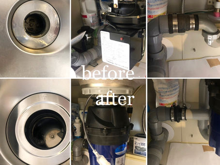 マインループ ディスポーザー交換