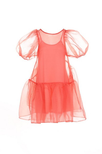 topshop pink organza dress Organza Asos Floral Top Topshop Knitted Organza Extreme Texture Cardi In Ivory ASOS