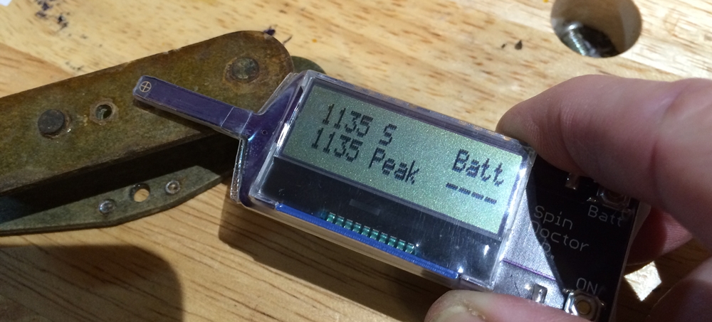 Guitar Pickup Gauss level meter