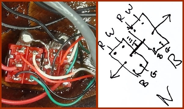 PRS 58-15 single-coil switching