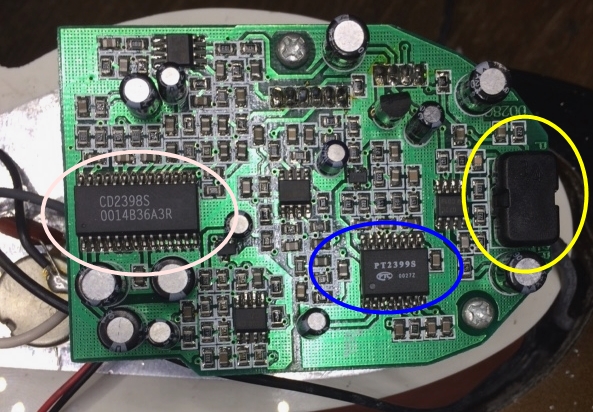 Danelectro Inuendo Danoblaster internal effects board