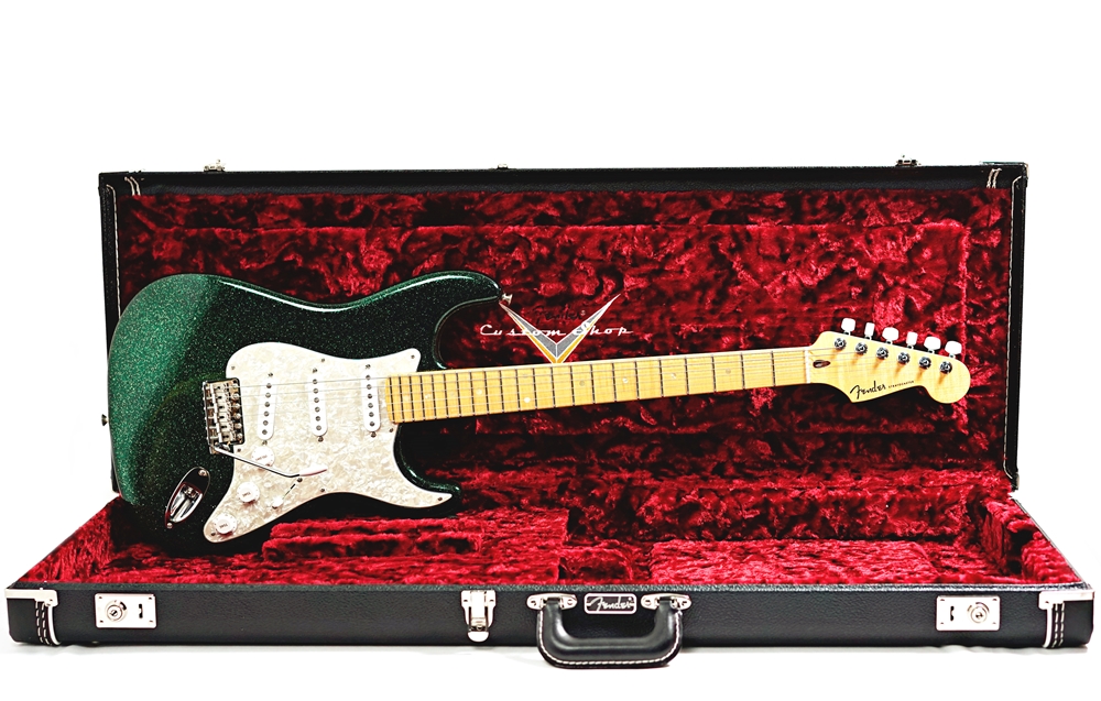 Fender Custom Shop Green Sparkle Stratocaster Fender Custom Shop Green Sparkle Stratocaster