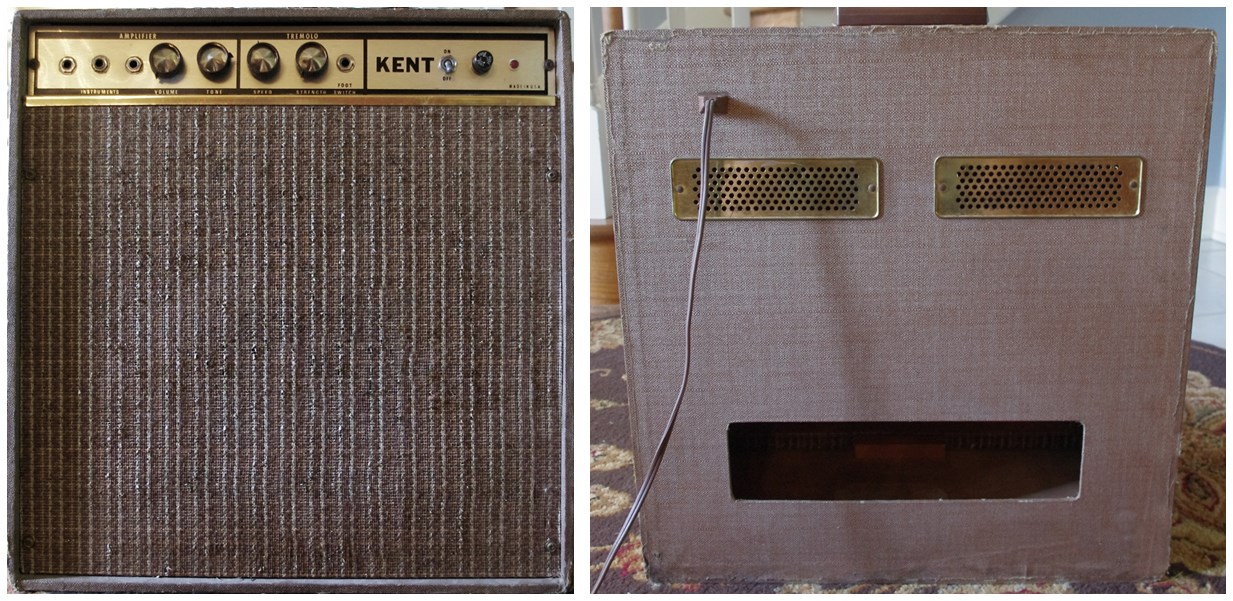 Vintage Kent DR45 Tube Guitar Amp