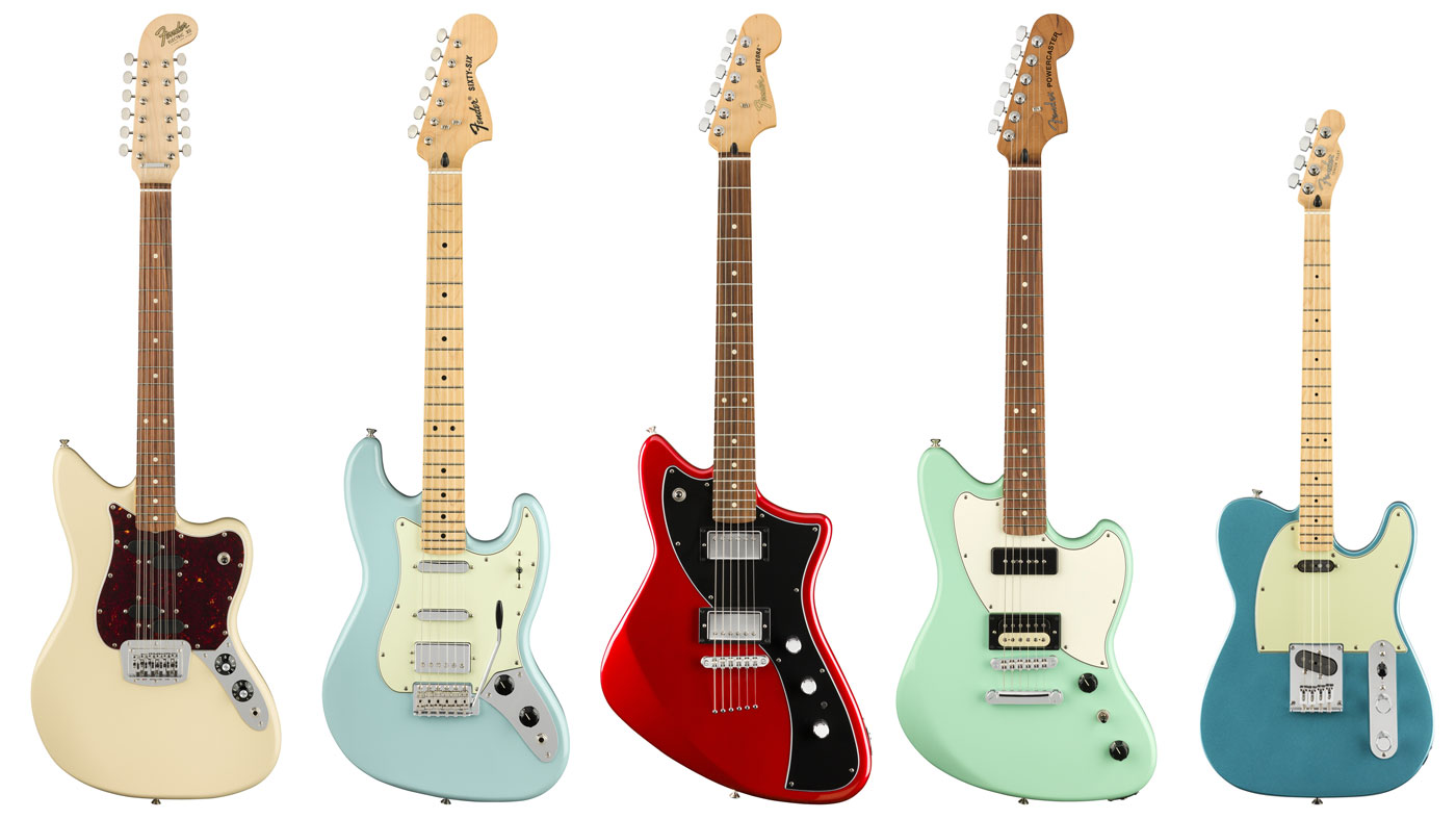 Fender Parallel universe series guitars