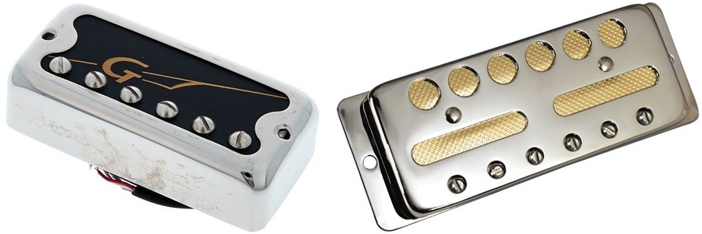 HiLo Tron vs Goldfoil guitar pickup HiLo Tron vs Goldfoil guitar pickup