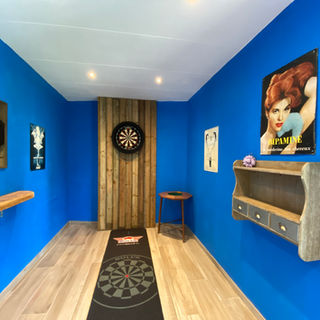 Darts room in Gîte Le Chasselet