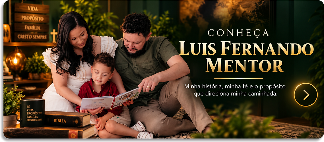 Conheça Luis Fernando Mentor — história, fé e propósito