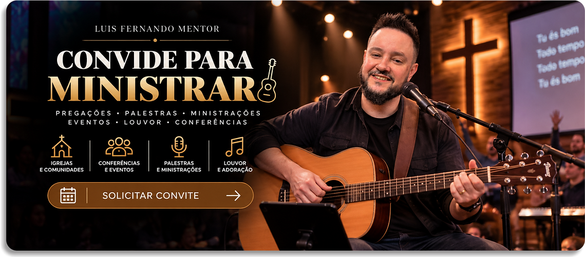 CONVIDE PARA MINISTRAR