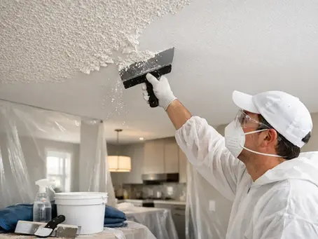 How to Remove Popcorn Ceilings Without a Mess