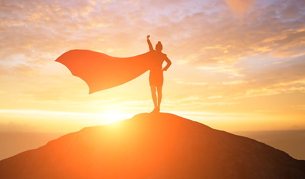 silhouette of super business woman look somewhere on the mountain.jpg