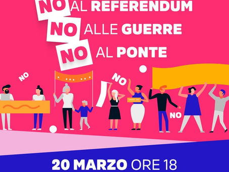 REFERENDUM, INCONTRO FINALE IN PIAZZA CAIROLI