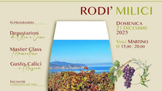 RODÌ MILICI, IL 21 DICEMBRE IL FESTIVAL DELL’OLIO E DEL VINO MAMERTINO