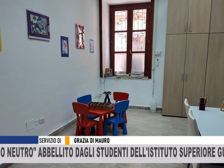 MILAZZO, LO SPAZIO NEUTRO ABBELLITO DAGLI STUDENTI DEL GUTTUSO