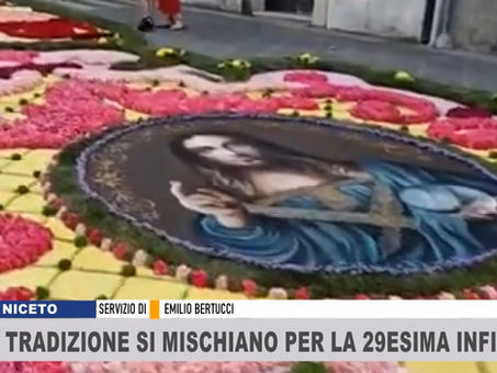 SAN PIER NICETO: FEDE E TRADIZIONE SI MISCHIANO PER LA 29ESIMA INFIORATA