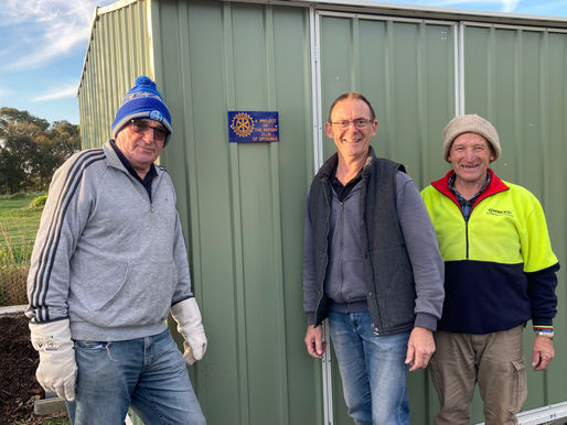 Rotary at work in the community