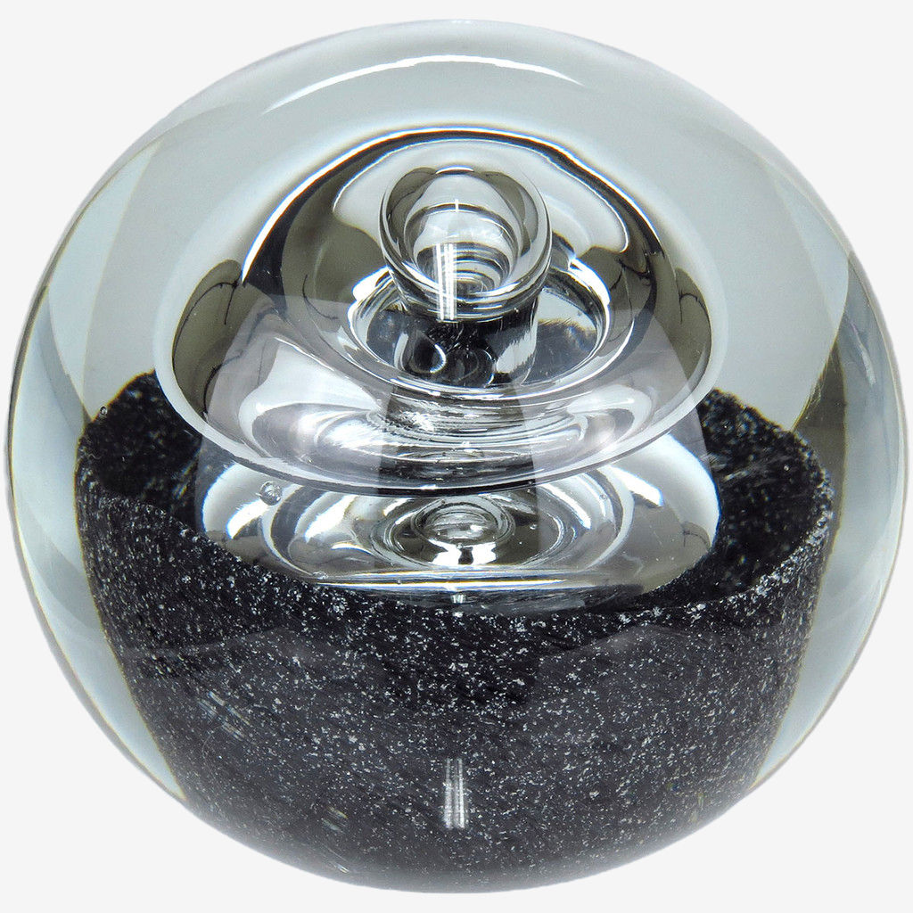 Esfera Decorativa Premium Cristal Fumê