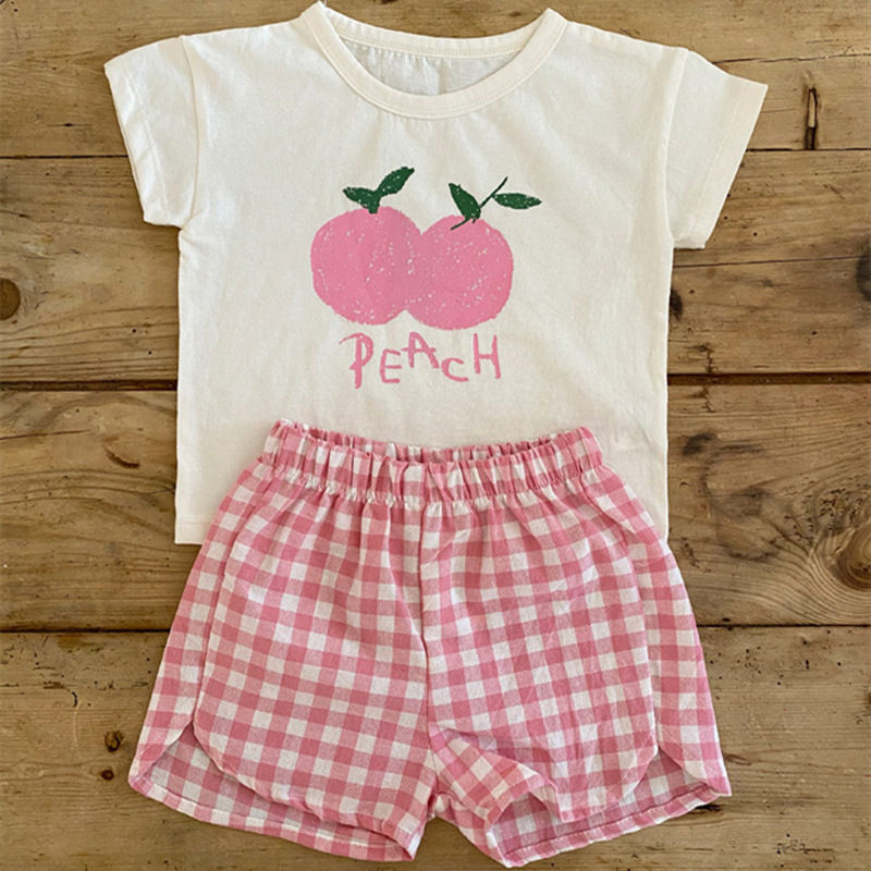 Thumbnail: Baby Pajamas Sets Cotton Child Pajamas Toddler Summer Sleeveless Baby Nightwear 