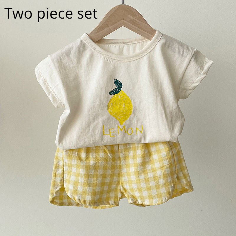 Thumbnail: Baby Pajamas Sets Cotton Child Pajamas Toddler Summer Sleeveless Baby Nightwear 