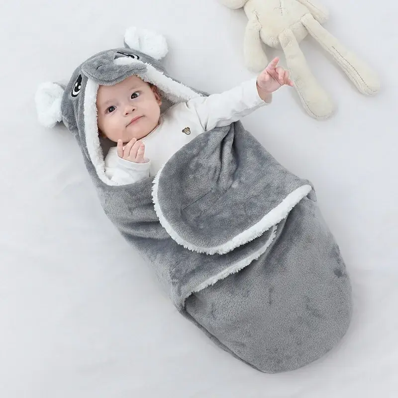 Thumbnail: Newborn Baby Quilt Autumn Winter Style Cartoon Single Room Package Wrapped Quilt