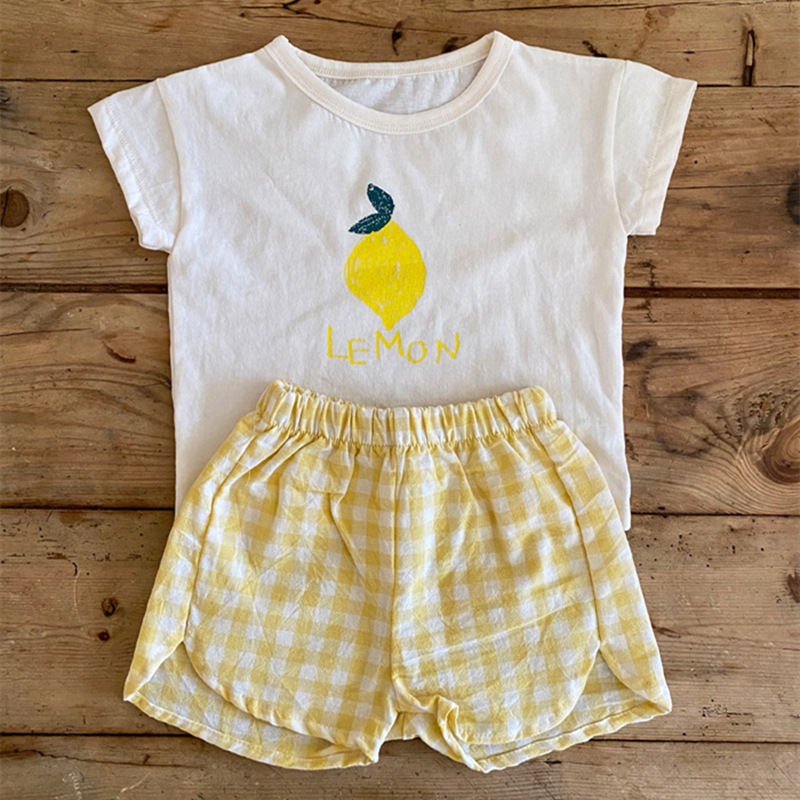 Thumbnail: Baby Pajamas Sets Cotton Child Pajamas Toddler Summer Sleeveless Baby Nightwear 
