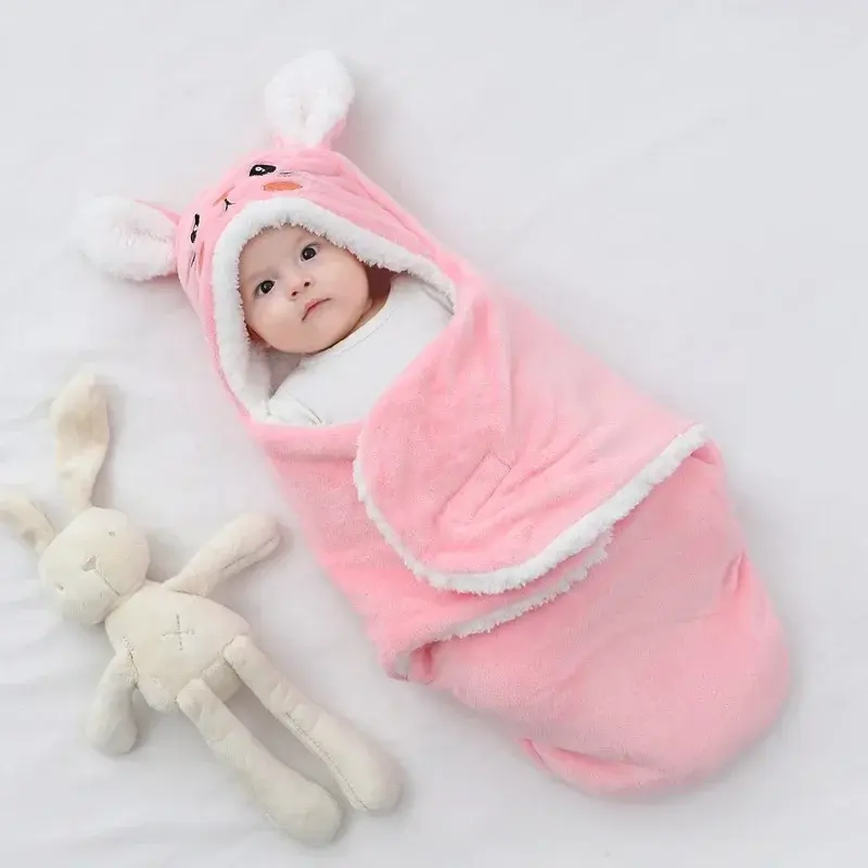 Thumbnail: Newborn Baby Quilt Autumn Winter Style Cartoon Single Room Package Wrapped Quilt