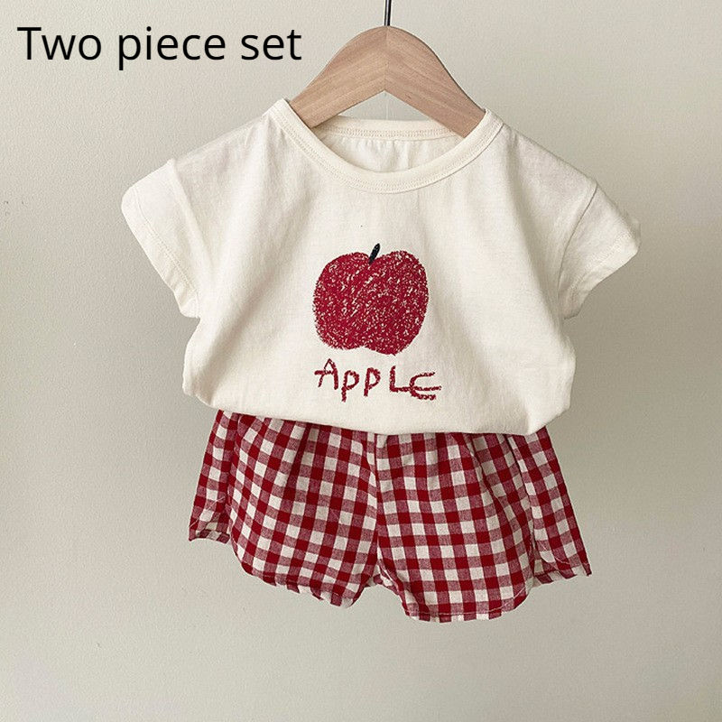 Thumbnail: Baby Pajamas Sets Cotton Child Pajamas Toddler Summer Sleeveless Baby Nightwear 