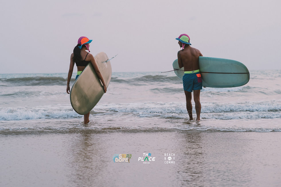 Thumbnail: The Place Outdoor Hat : Ocean
