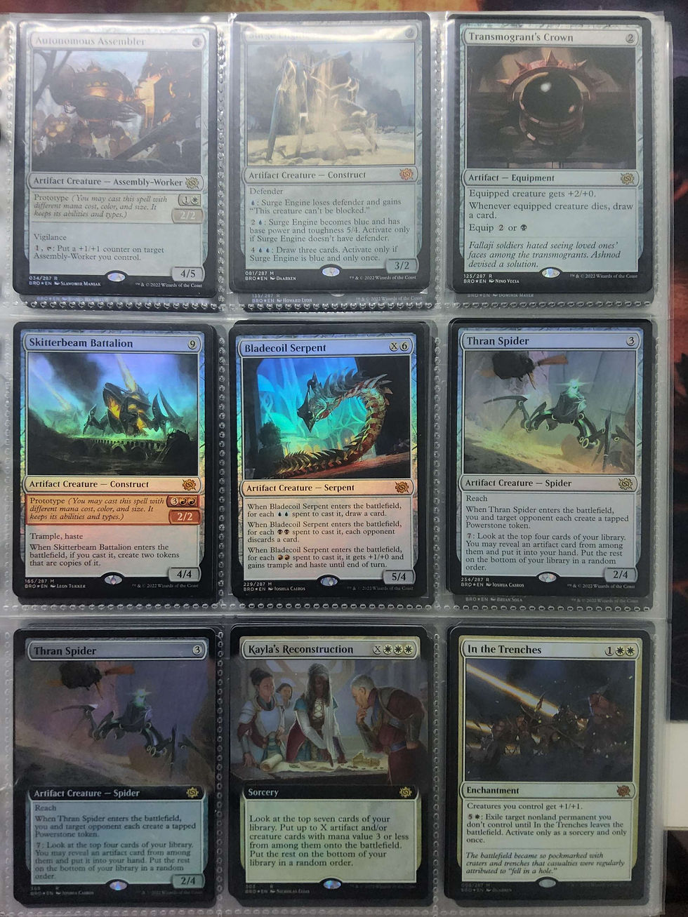 縮圖：Foils Kamigawa to Recent Sets