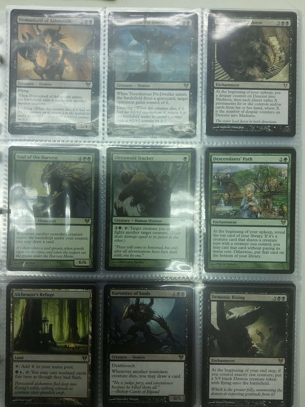 縮圖：Non Foils Innistrad to Ravnica 